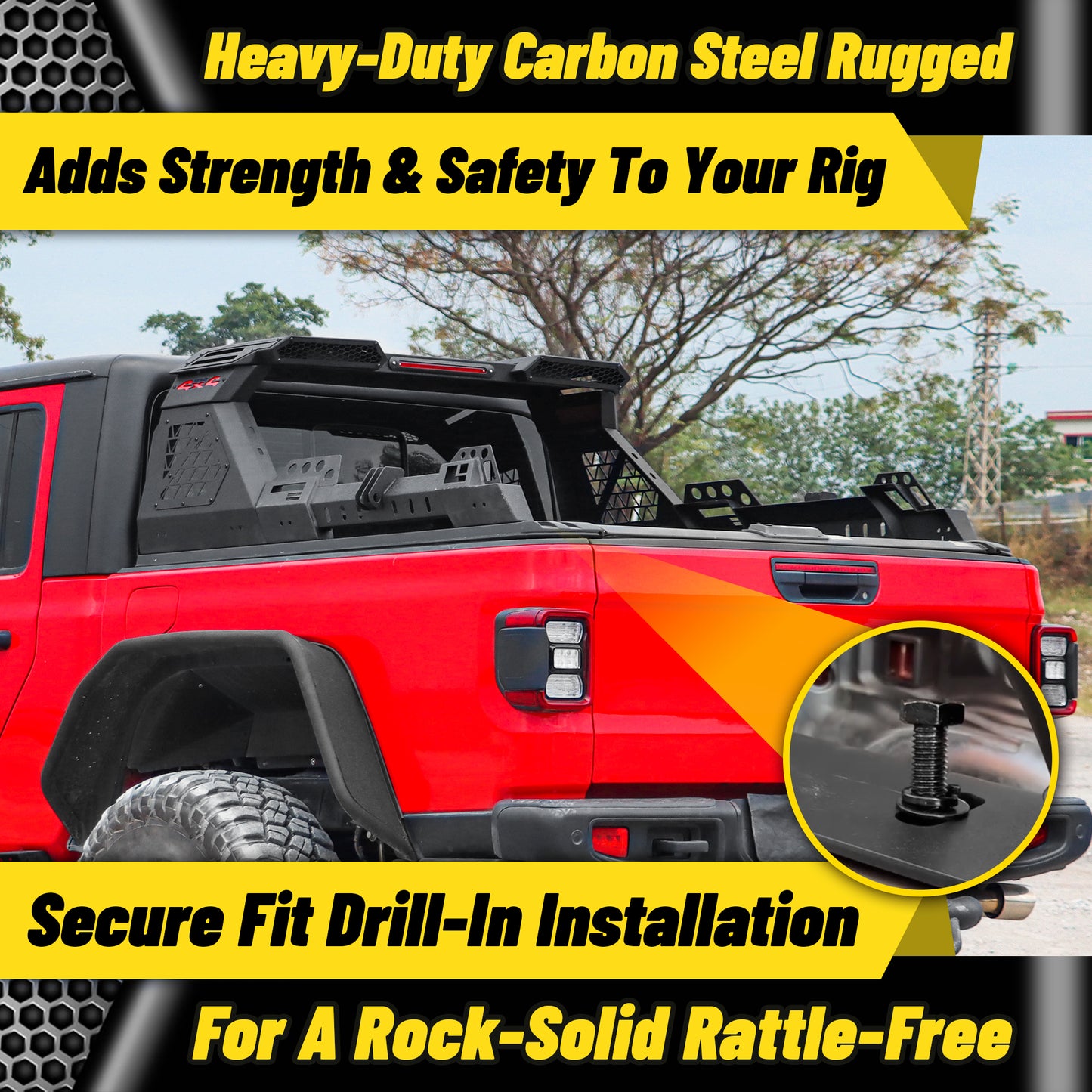Heavy Duty Roll Bar