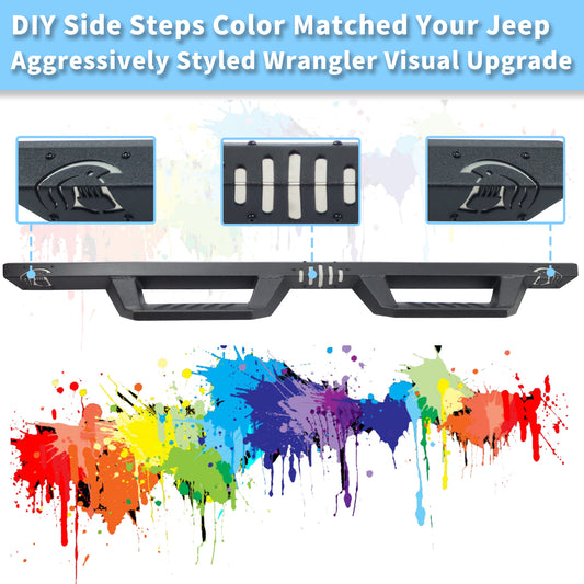 Fit 2018-2025 Jeep Wrangler JL 4-Door