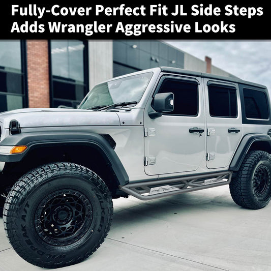 Fit 2018-2025 Jeep Wrangler JL 4-Door