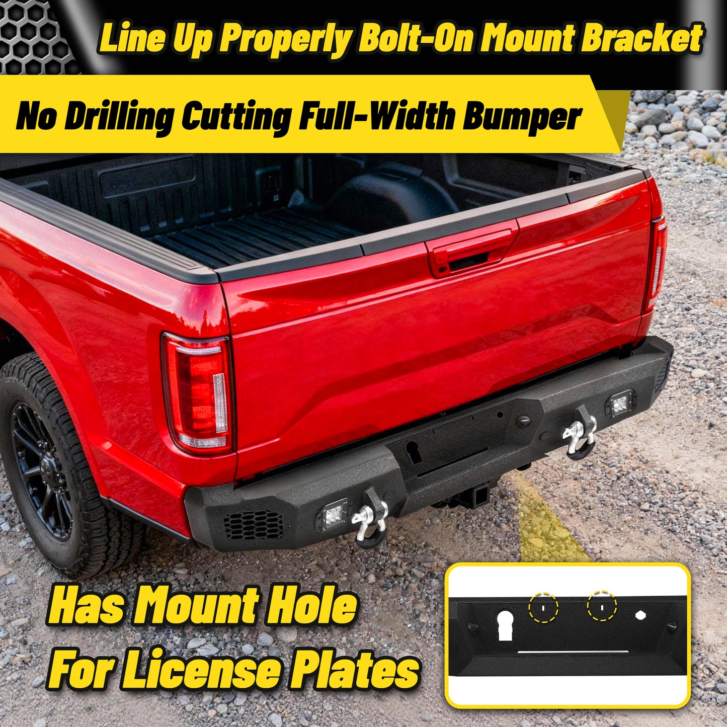Ford 2021-2024 Rear Bumper