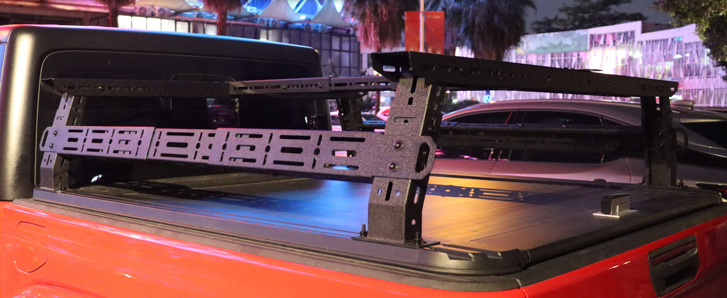 14"~17" High Truck Bed Racks with Sidebars for Jeep Gladiator