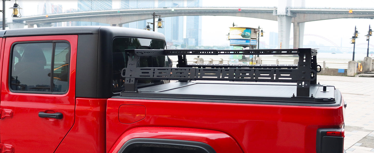 14"~17" High Truck Bed Racks with Sidebars for Jeep Gladiator
