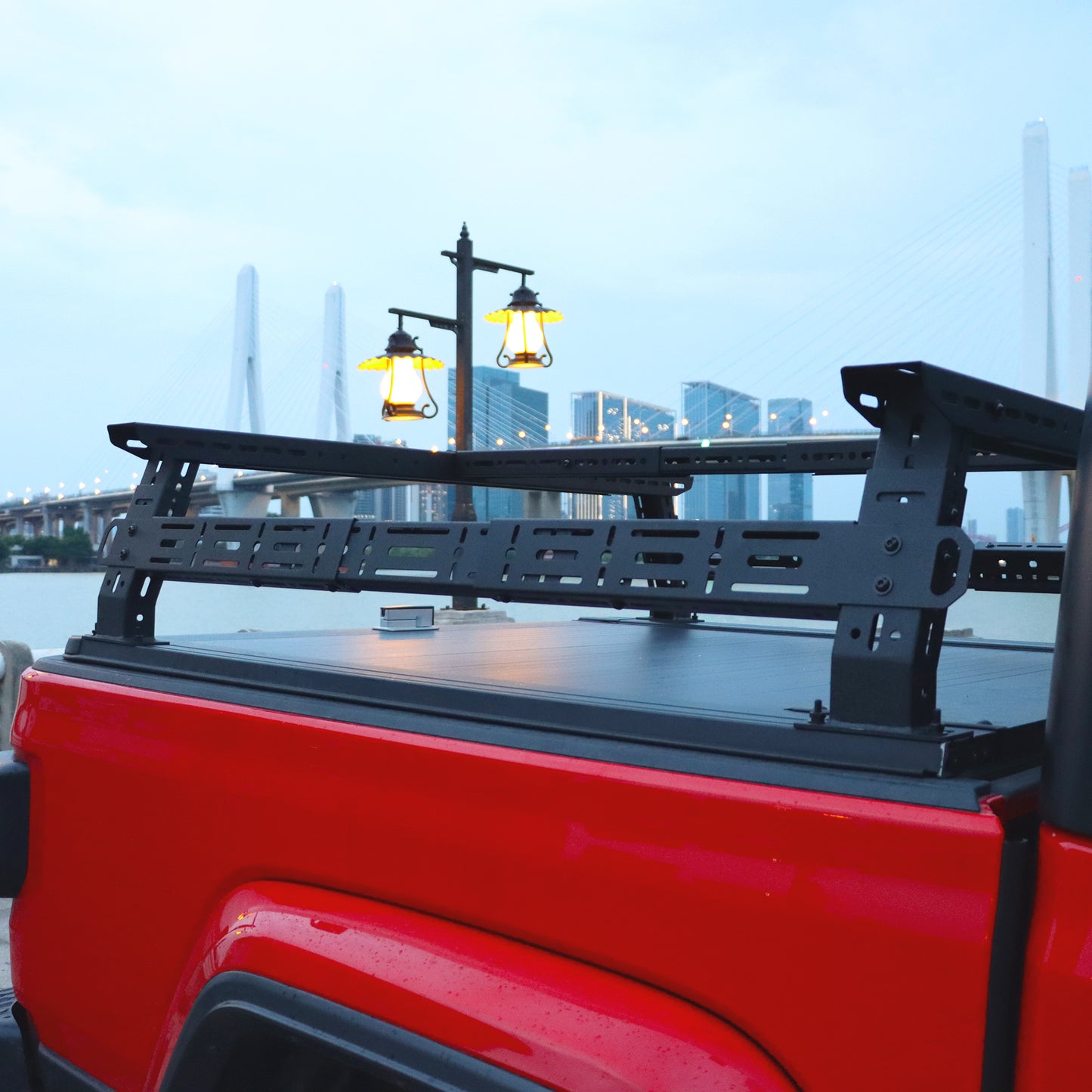 14"~17" High Truck Bed Racks with Sidebars For Toyota Tacoma/Tundra