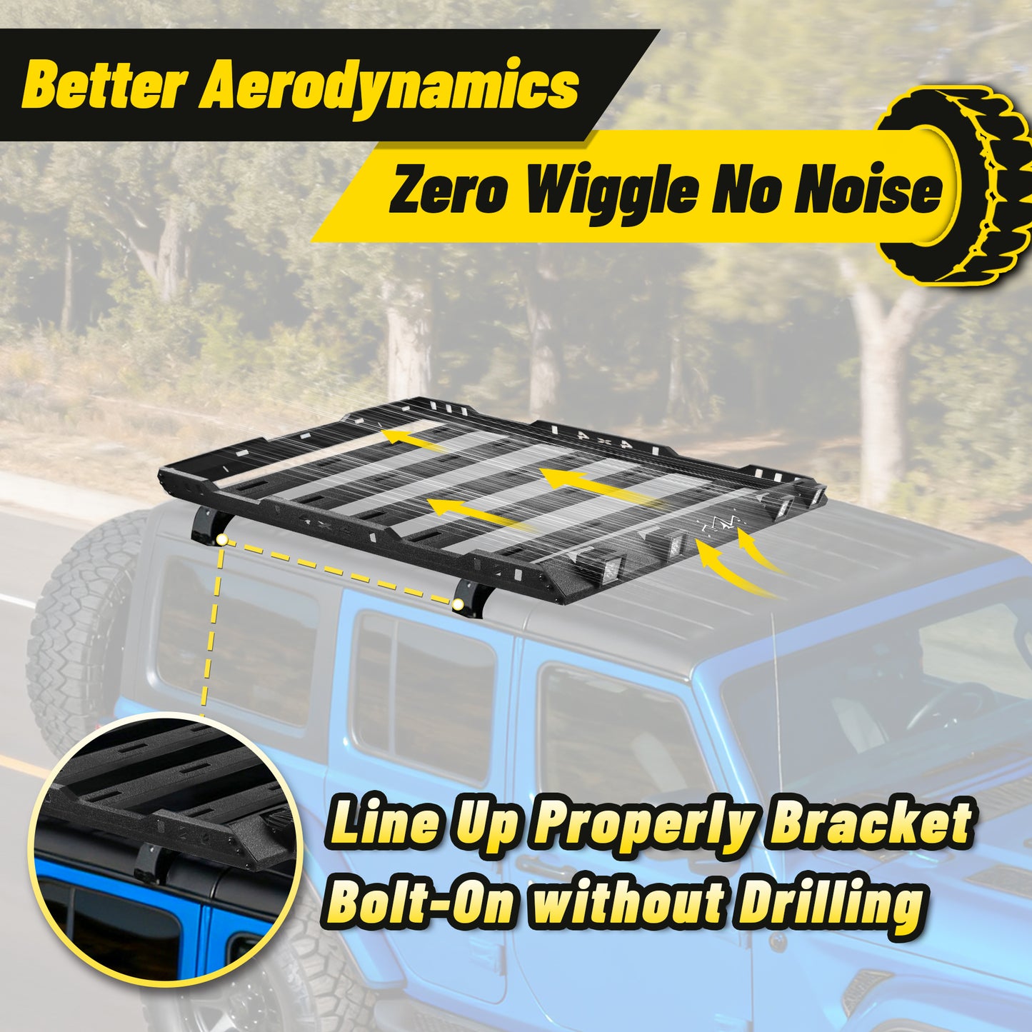 JEEP 2018-2025 JL Wrangle Cargo Basket