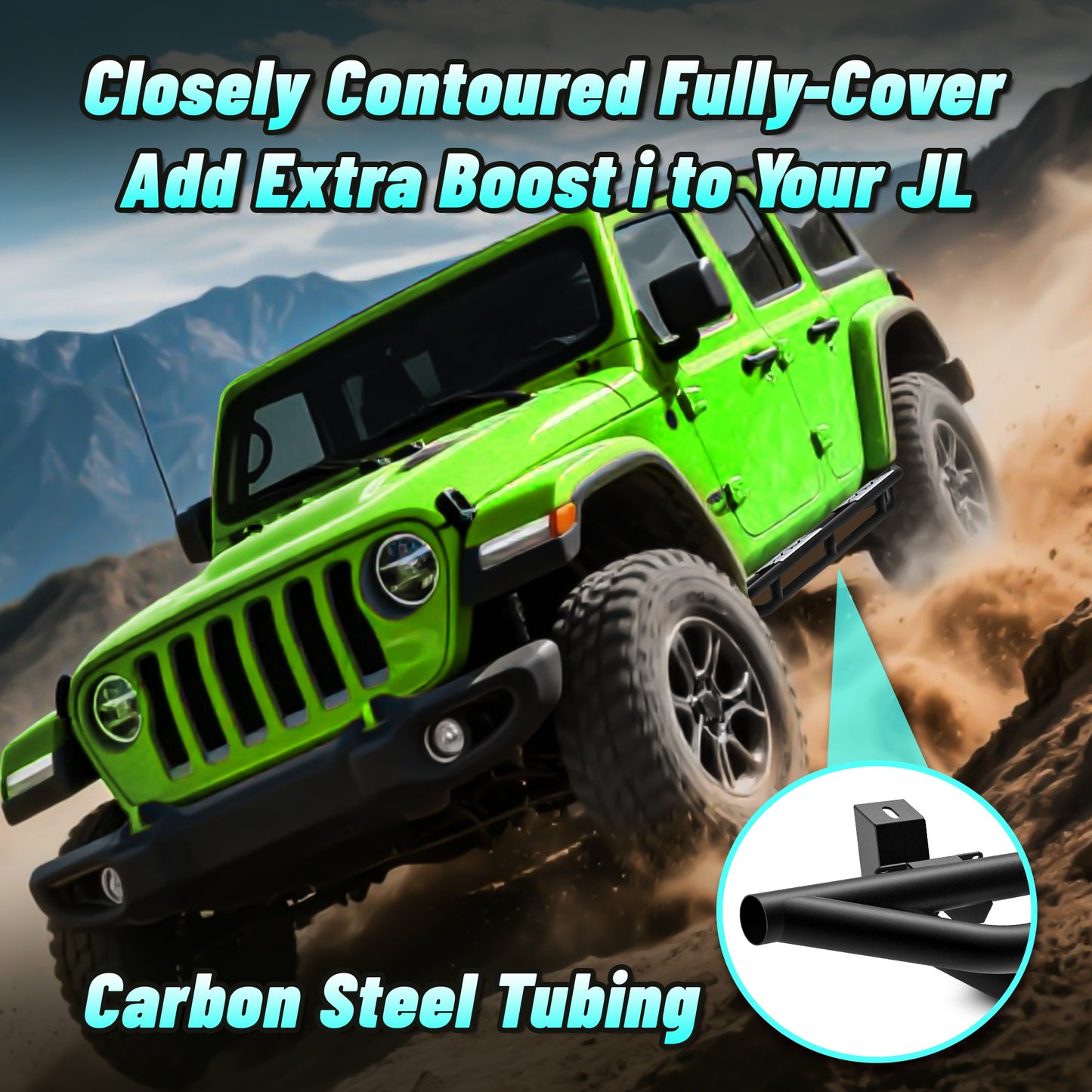 Fit 2018-2025 Jeep Wrangler JL 4-Door