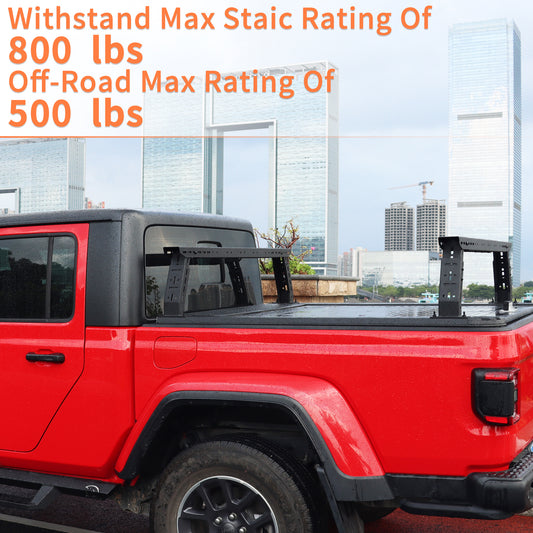 14'' ~ 17'' Low Profile Truck Bed Racks for Chevy / GMC Silverado / Colorado / Sierra / Canyon