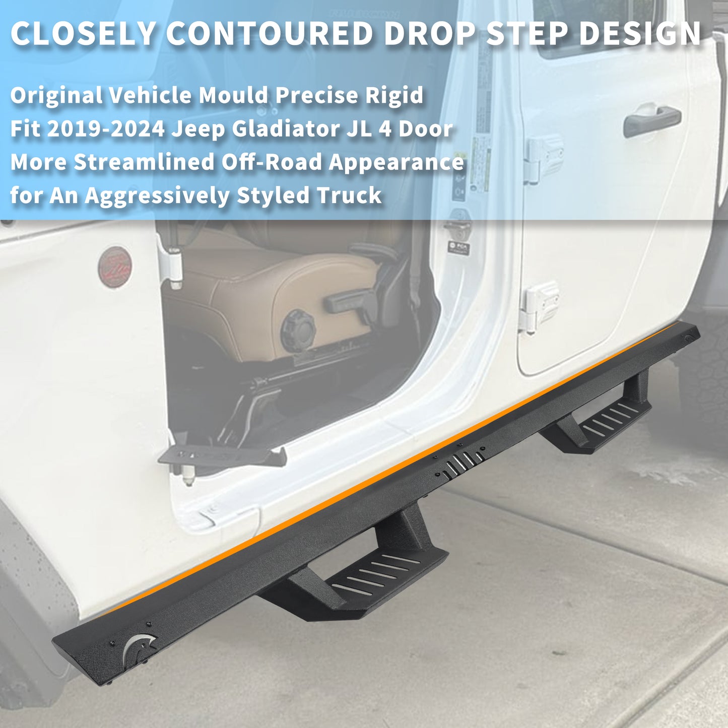 Fit 2018-2025 Jeep Wrangler JL 4-Door