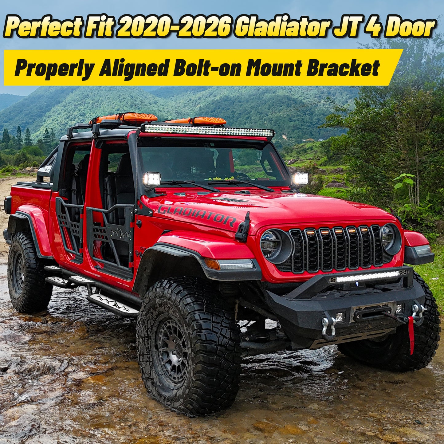 Fit 2020-2026 Jeep Gladiator JT