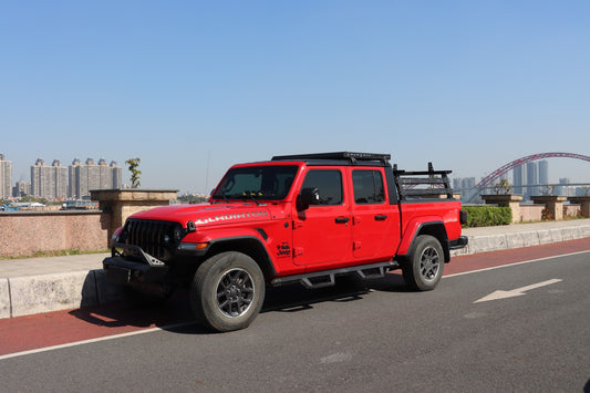14'' ~ 17'' Low Profile Truck Bed Racks for Jeep Gladiator
