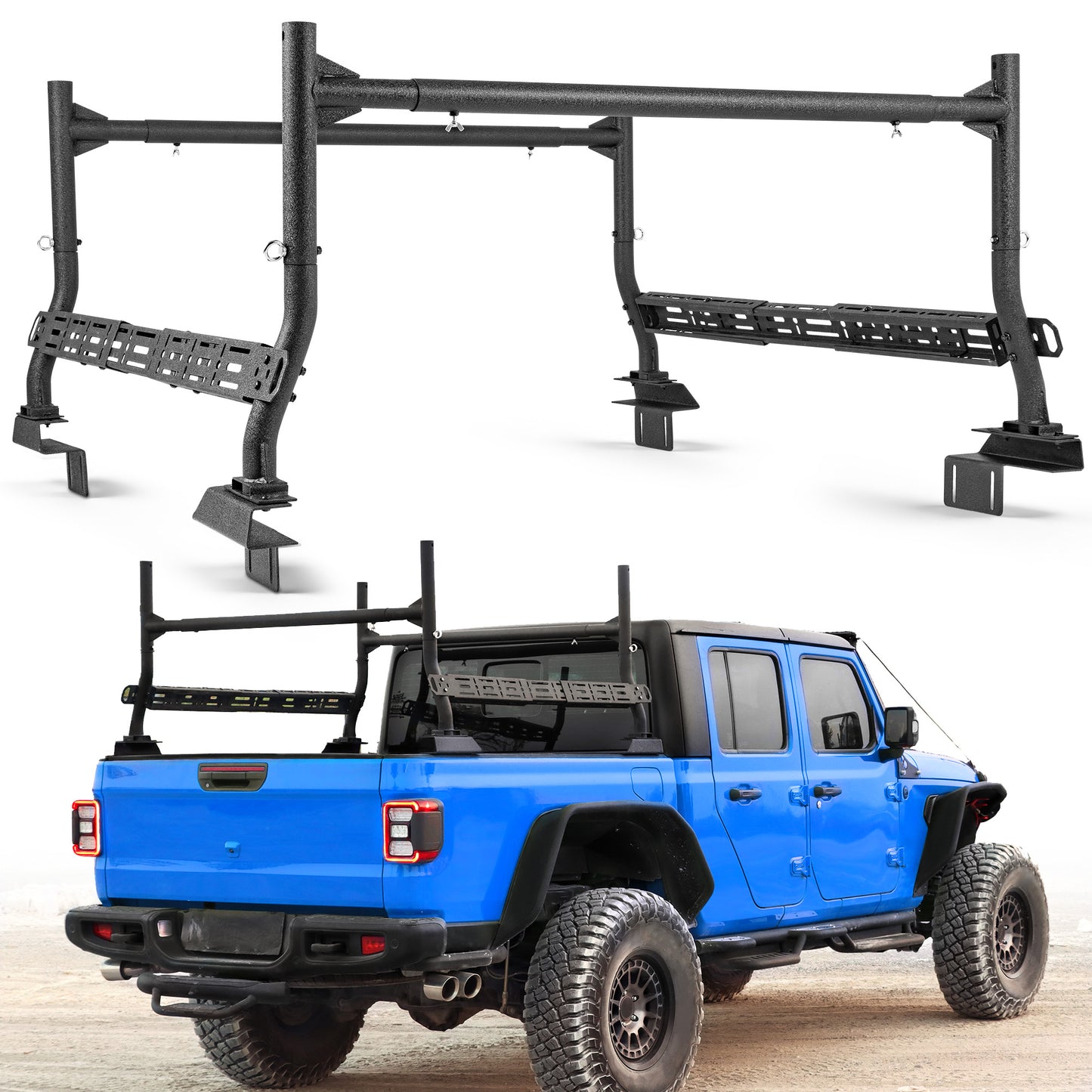MONOKING Steel Truck Bed Rack 18-26" with Sidebars