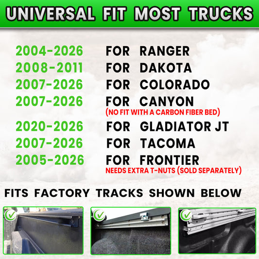Heavy Duty Roll Bar For Mid Size Pickup Truck with Brake Light and Support Rods
