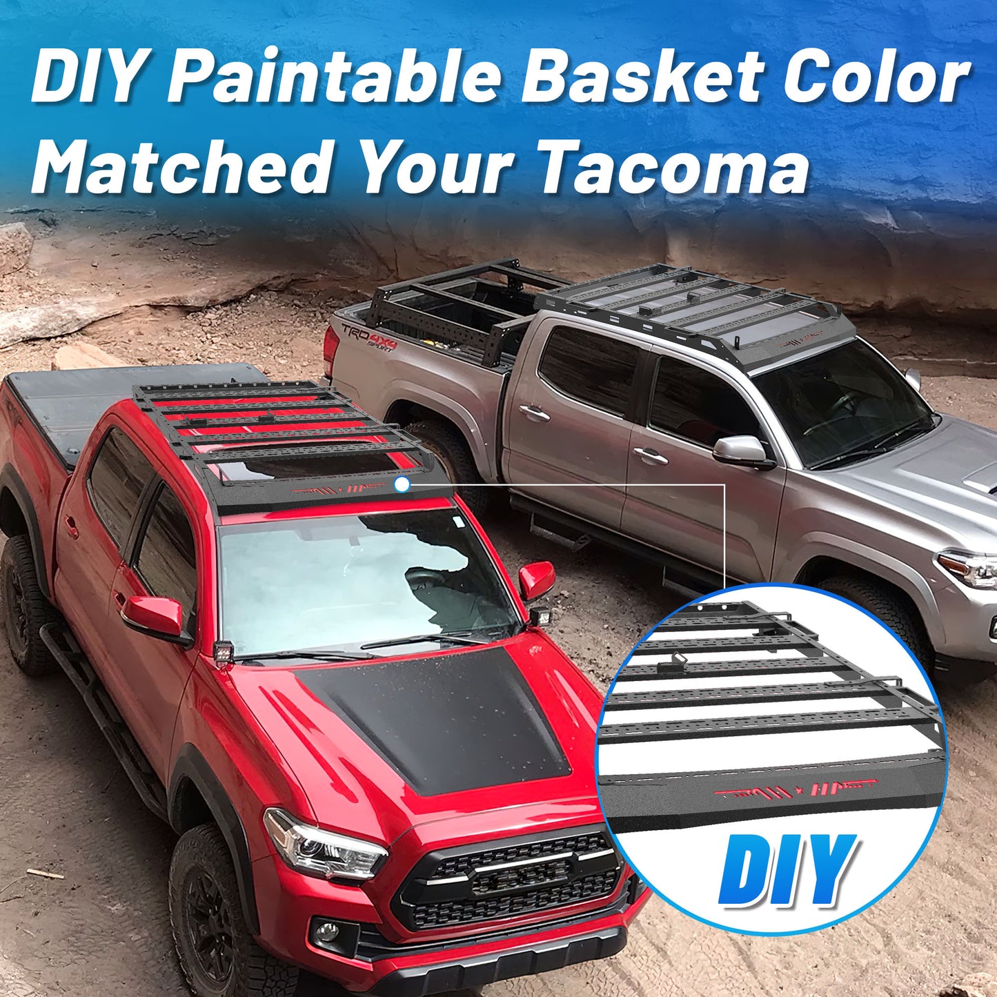 Toyota Tacoma 2005-2023 Cargo Baskt