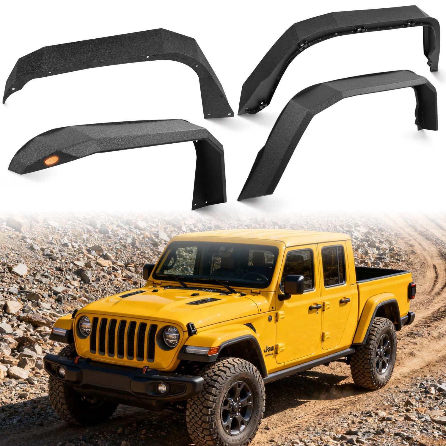 JT 2020 - 2025  Fender Flares