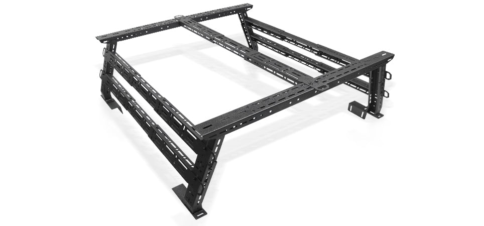 Mid Height Bed Rack with Sidebars