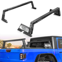 MONOKING Low Profile Truck Bed Rack 14-17 Inch USA Flag Chevy GMC