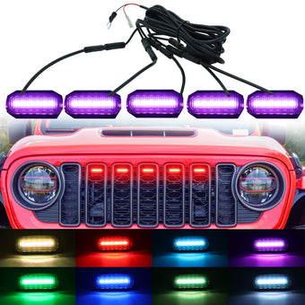 compare product JEEP LED Grille Lights