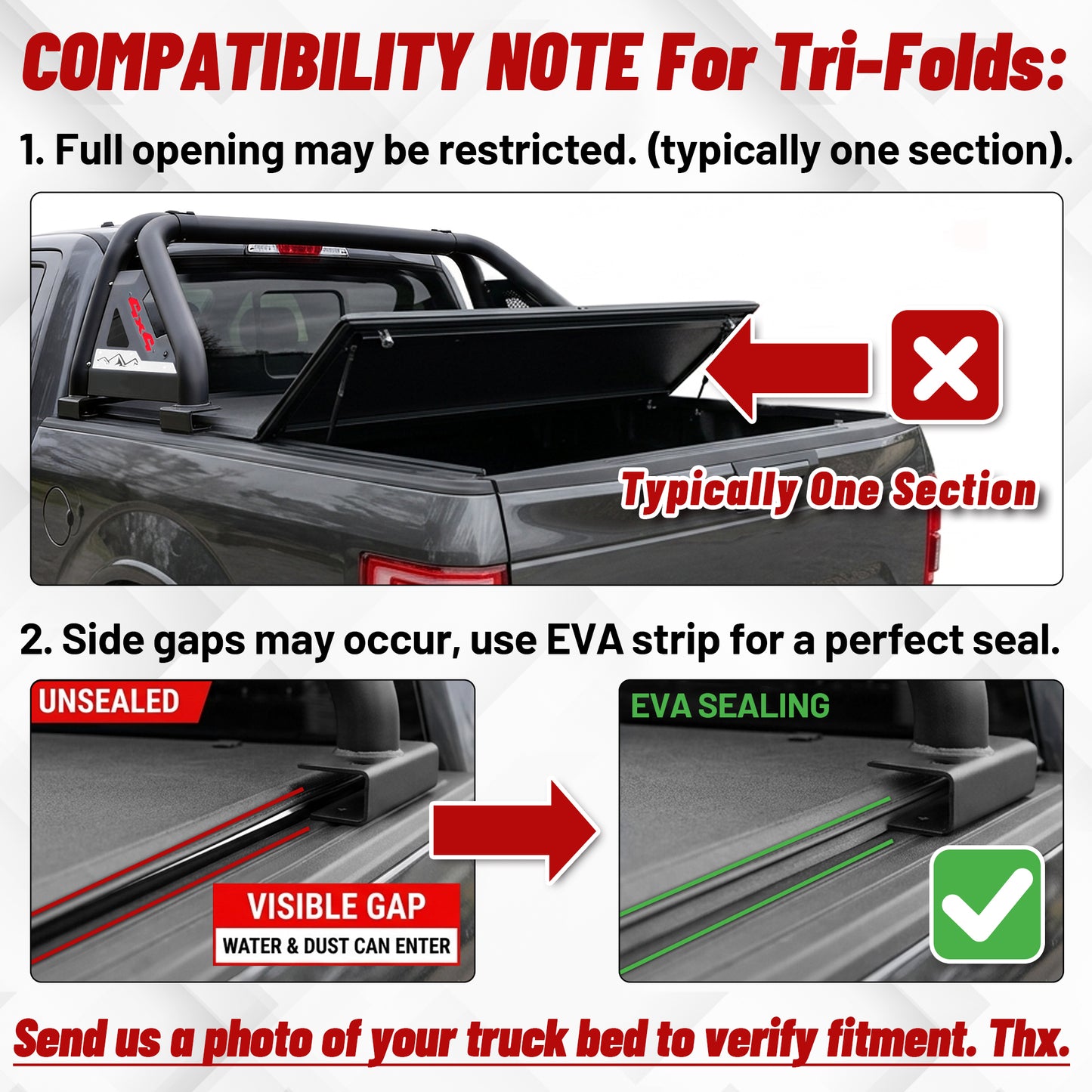Truck Bed Roll Bar with Detachable Cargo Basket For Full-Size Truck