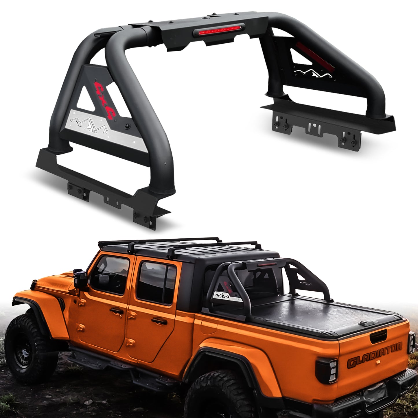 Truck Bed Roll Bar for Mid-Size Pickup Trucks