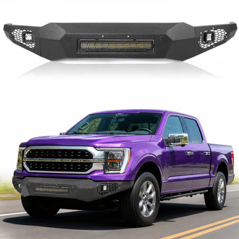 compare product Ford 2021-2023 Fornt Bumper | Direct Bolt-On, No Drill, Heavy-Duty Protection, Built-in Winch Mounting Plate