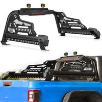 Heavy Duty Roll Bar with 3rd Brake Light for Mid-Size Truck