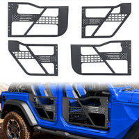 MONOKING Jeep JL/JLU Tube Doors USA Flag 2018-2026 4-Door No Mirror