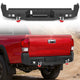 Toyota Tacoma 3rd Gen 2016-2023 Rear Bumper|Direct Bolt-On, No Drill, Carbon Steel Overland Armor, Step Plate & D-Rings