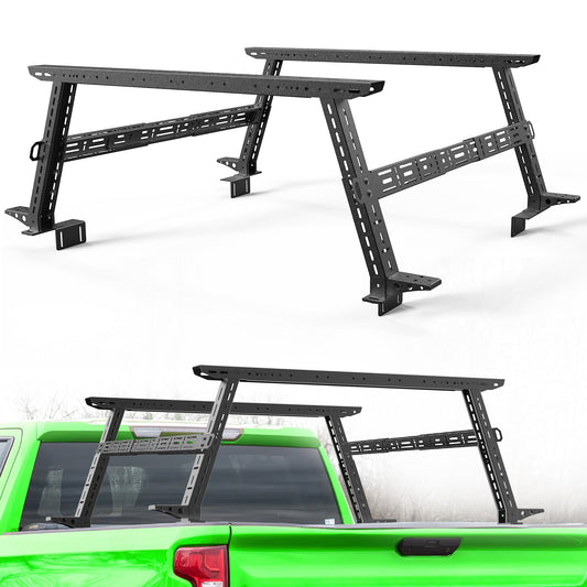 16"~25" High Truck Bed Rack with Molle Crossbars