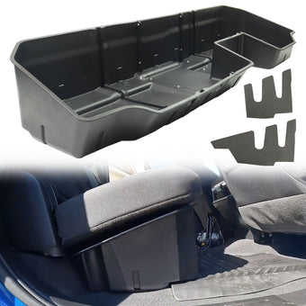compare product For 2019-2024 Silverado 1500  Sierra 1500 | 2020-2024  2500 HD 3500 HD Double Cab & Crew Cab Organizer Storage Bin