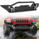 Jeep Wrangler TJ/YJ 87-06 Front Bumper|Direct Bolt-On, No Drill, Off-Road Adventure Armor, Light Bar & D-Rings