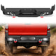 Toyota Tacoma 05-15 2nd Gen Rear Bumper|Direct Bolt-On, No Drill, Off-Road & Overland Armor, LED Pods & Step Plate