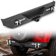 Jeep Wrangler TJ/YJ 87-06 Rear Bumper|Direct Bolt-On, No Drill, Off-Road Adventure Armor, LED Lights & D-rings