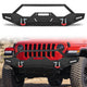 Jeep Wrangler JK JL 07-26 & Gladiator JT 20-26 Front Bumper| Bolt-On, No Drilling, Dual D-Rings