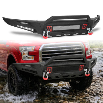compare product 2015-2017 F150 Front Bumper Style