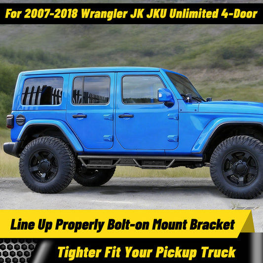 For 2007-2018 Wrangler JK JKU Unlimited 4 -DOOR