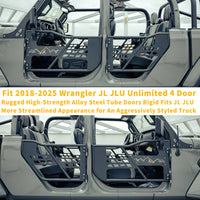 Tube Doors Fit 2020-2025  Gladiator JT 4-Doors  No with Mirror Mount