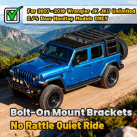 JEEP 2007-2018  JK Wrangle Roof Cargo Basket