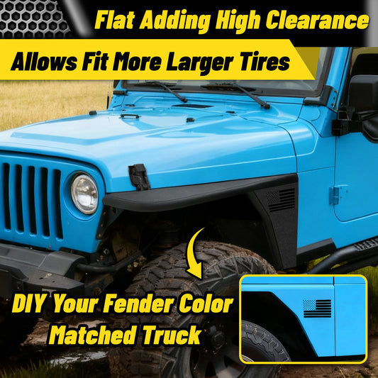 TJ / YJ Front Fender Flares