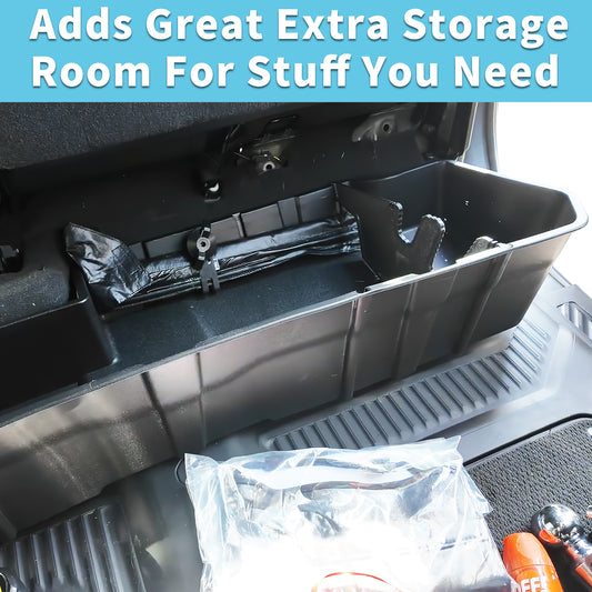 For 2019-2024 Silverado 1500  Sierra 1500 | 2020-2024  2500 HD 3500 HD Double Cab & Crew Cab Organizer Storage Bin