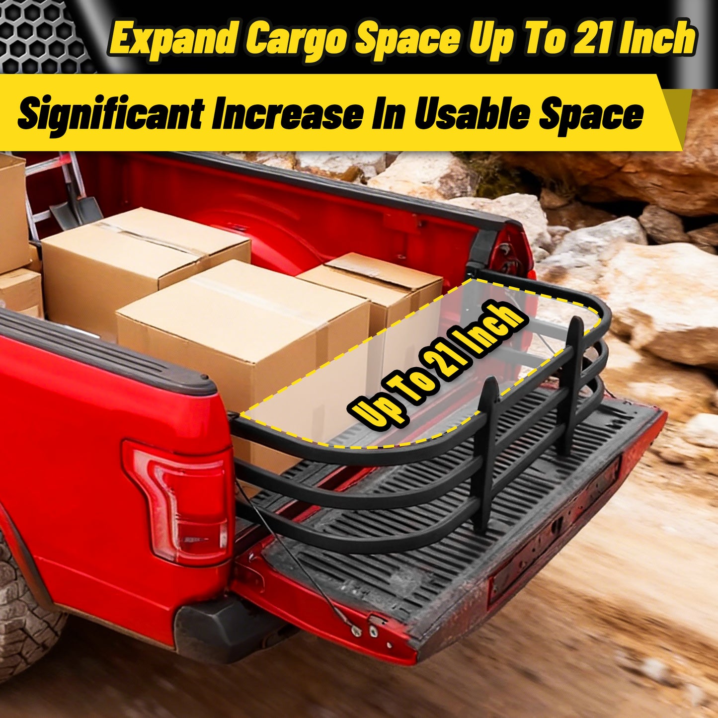 Truck Bed Extender 55“ - 68”