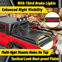 Heavy Duty Roll Bar & Cargo Basket