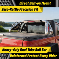 Sport Stainless Steel Roll Bar for Mid Size Truck with Brake Light