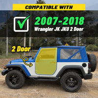 For 2007-2018 Wrangler JK JKU 2 Door