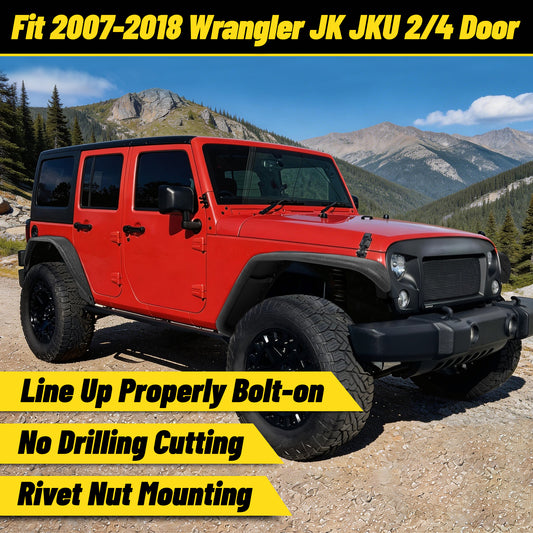 Fender Flares JK/JKU 4PCS