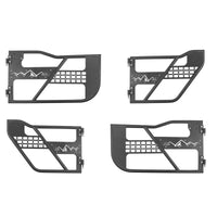 Tube Doors Fit 2018-2026 Wrangler JL (NOT JK) 4-Doors  No with Mirror Mount