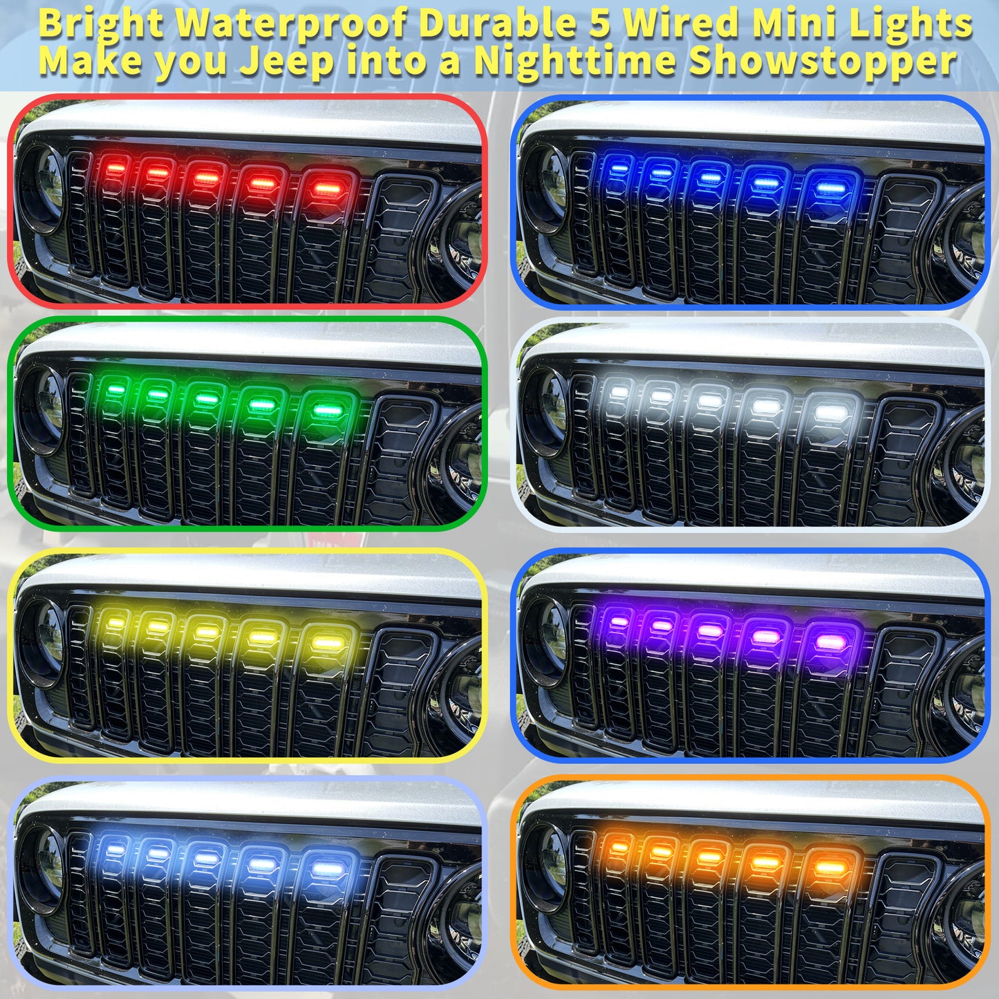 JEEP LED Grille Lights