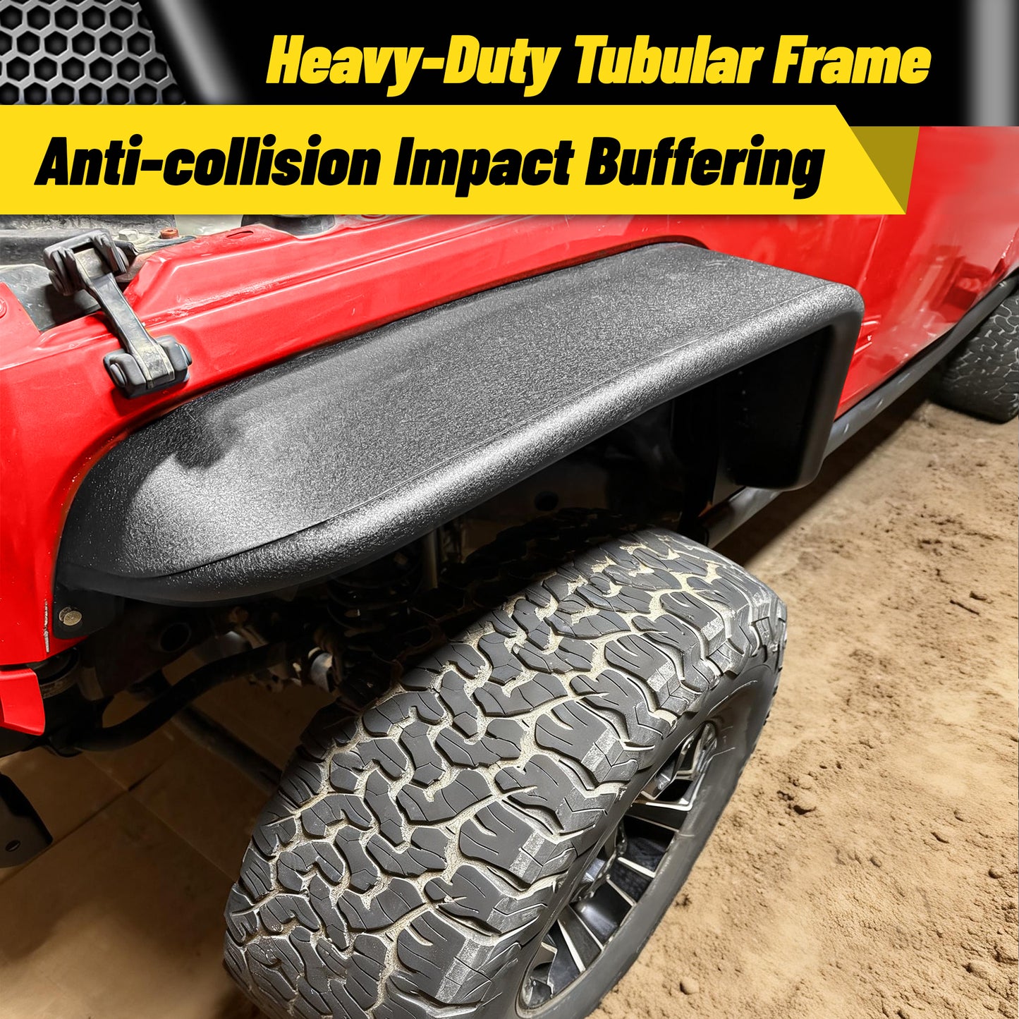 Fender Flares JK/JKU 4PCS