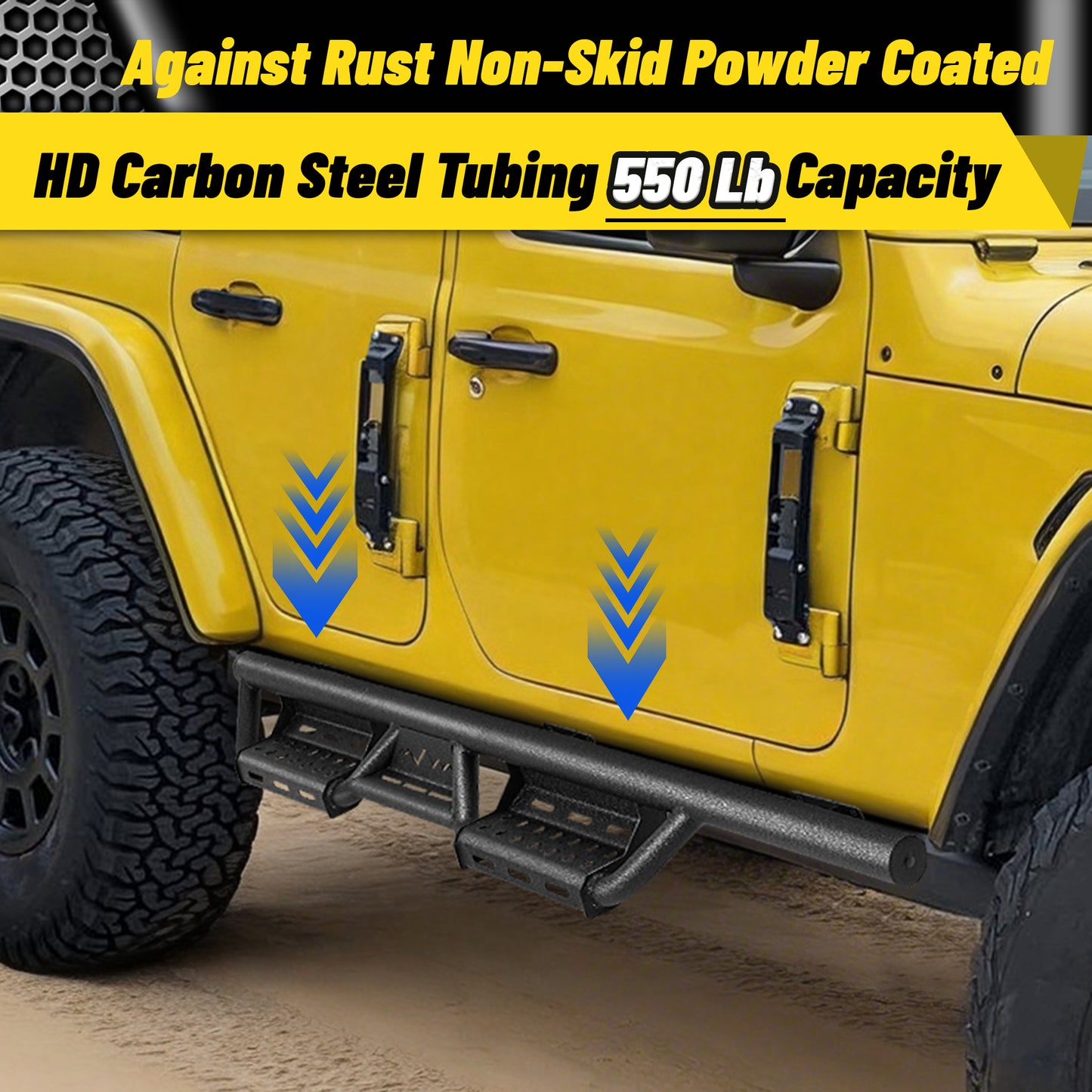 For 2007-2018 Wrangler JK JKU Unlimited 4 -DOOR