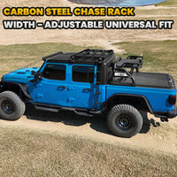 Truck Bed Roll Bar with Detachable Cargo Basket For Full-Size Truck