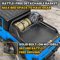 Heavy Duty Roll Bar & Cargo Basket