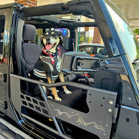 Tube Doors Fit 2007-2018 Wrangler JK (NOT JL) 4-Doors No with Mirror Mount